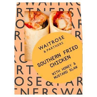 Waitrose & Partners Southern Fried Chicken with Honey & Mustard Slaw