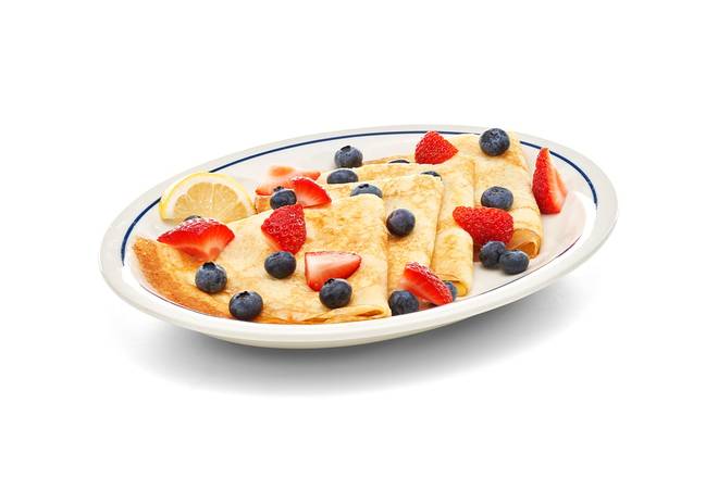 New! Fresh Berry Crepes