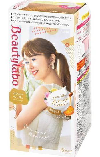 ビューティラボホイップヘアカラー１個シフォンＢＥ:4987205310591
