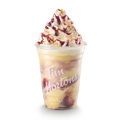 Mango & Raspberry Frappe