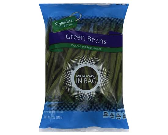 Order Signature Farms · Green Beans (12 oz) food online from Safeway store, Butte on bringmethat.com