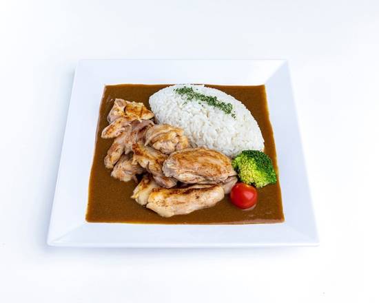 (p-9) Grilled Chicken Curry