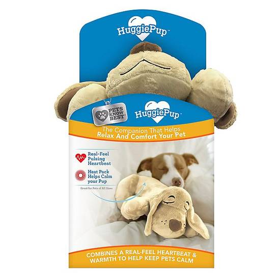 Huggie Pup™ by Pets Know Best® Comforting Dog Toy in Golden