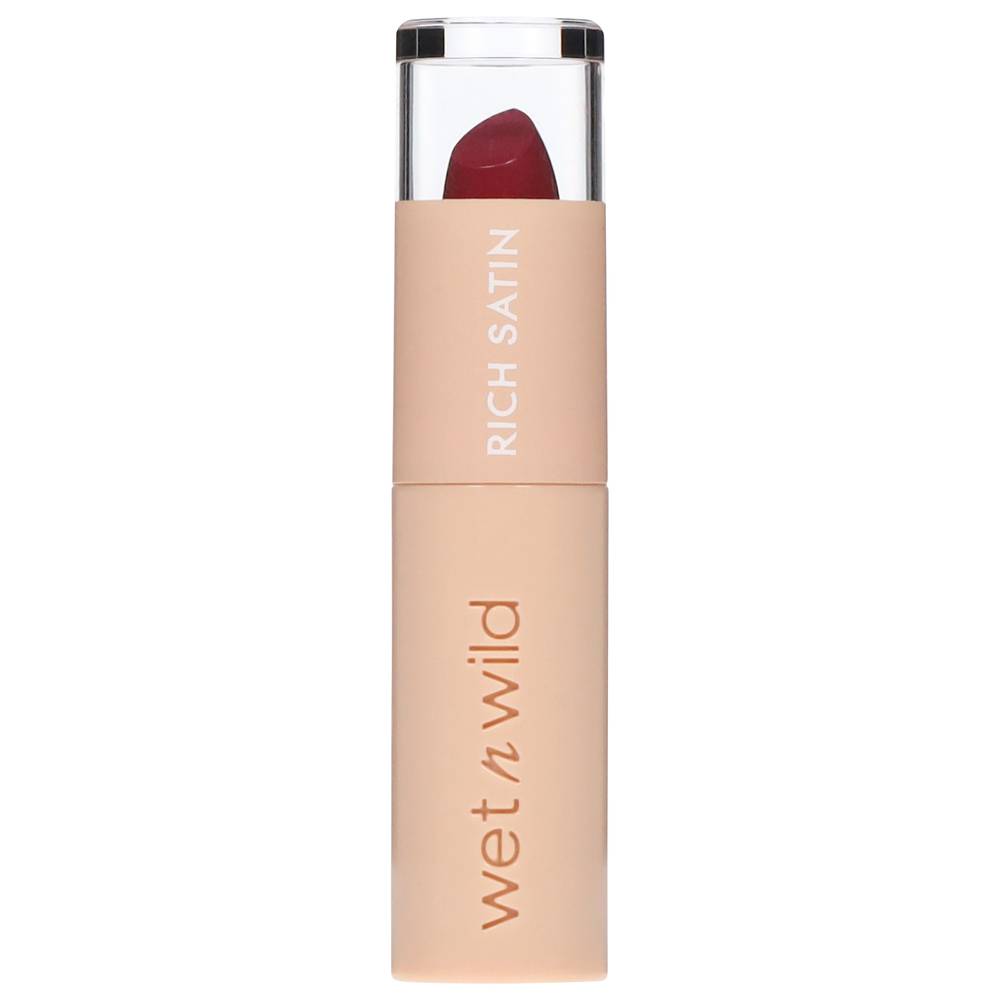 wet n wild Rich Satin Lipstick, Berried Life (0.1 oz)