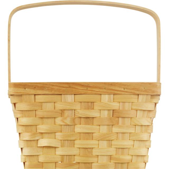 Cottondale Wood Handle Basket, Natural