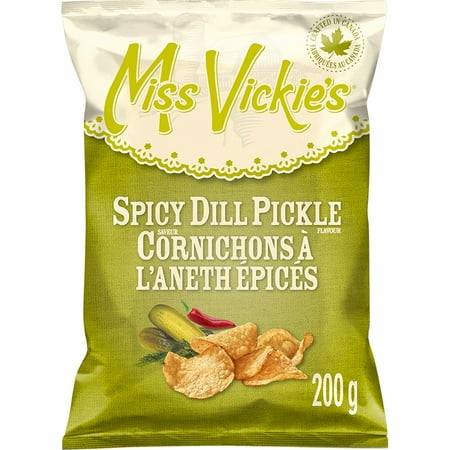 Miss Vickie's Spicy Dill Pickle Chips (200 g)