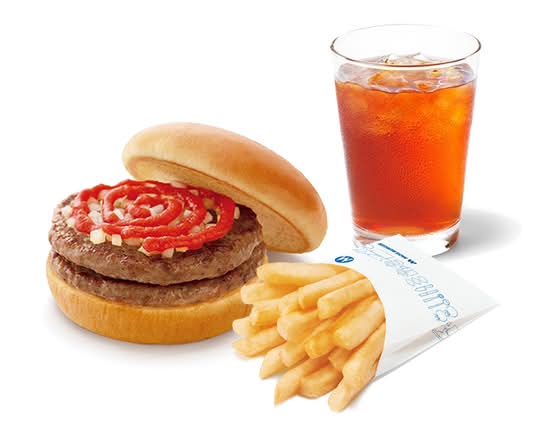 ダブルハンバーガードリンクセット