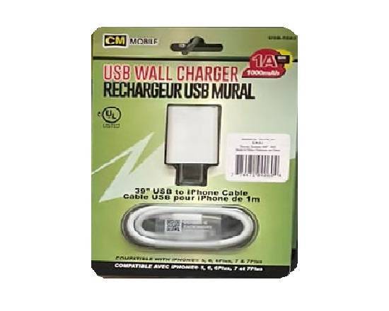 CM Mobile_USB Wall_Charger