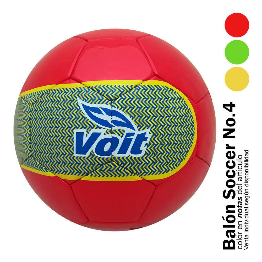 Voit · B.soccer no.4 ring green nal