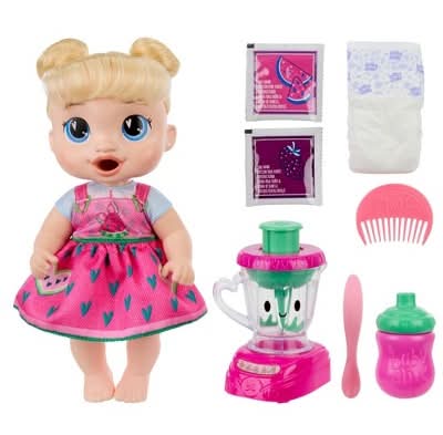 Baby Alive Crawl 'N Play Harper Hugs Electronic Crawling Baby Doll Set 3+ Years, 11 in