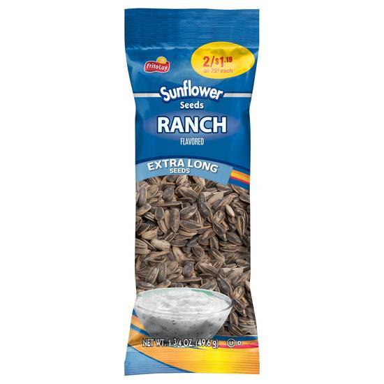Frito Lay Ranch Flavored Sunflower Seeds