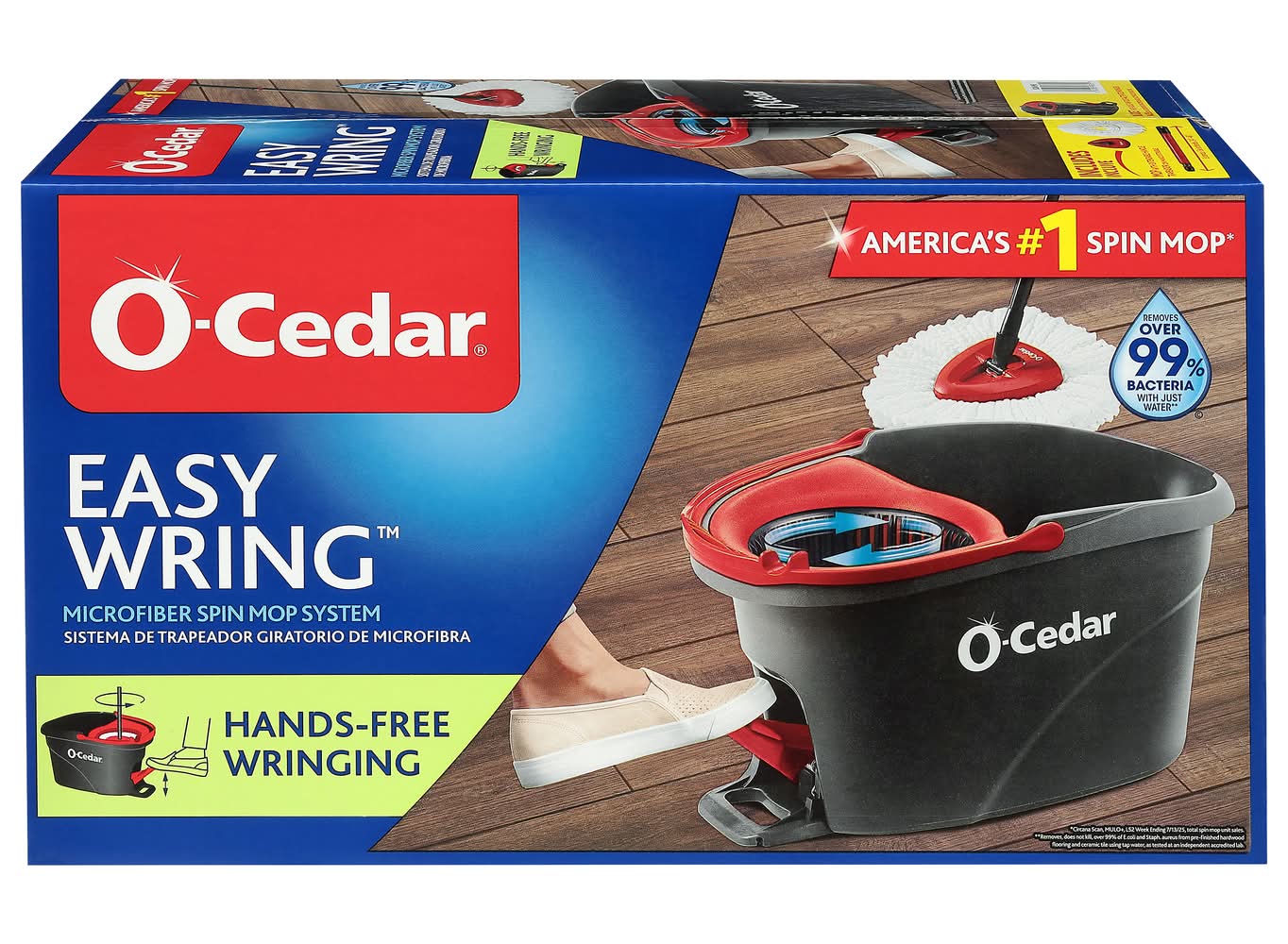 O-Cedar Easy Wring Microfiber Spin Mop System