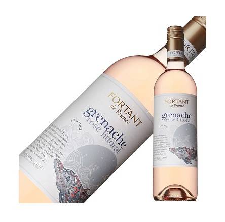 303190：フォルタン リトラル グルナッシュ ロゼ 750ML / Fortant de France Grenache Rose Littoral
