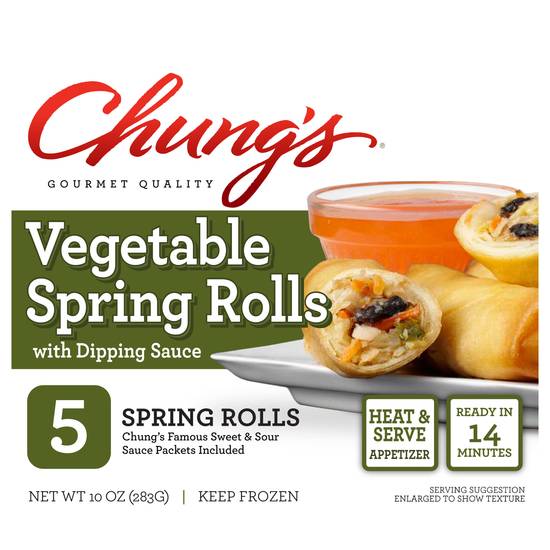 Chung's Vegetable Spring Rolls (5 ct)