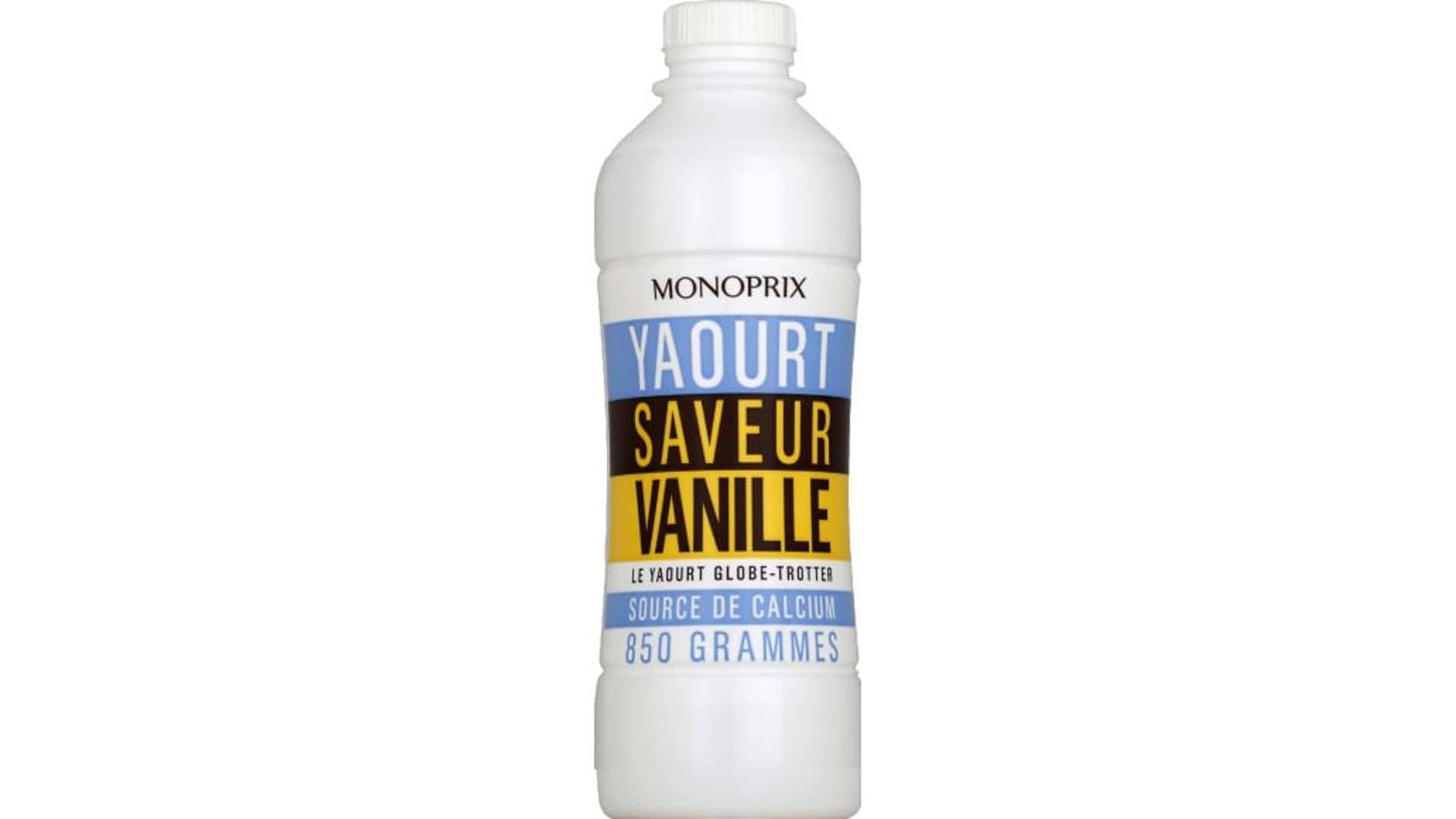 Monoprix Yaourt saveur vanille La bouteille de 850 g