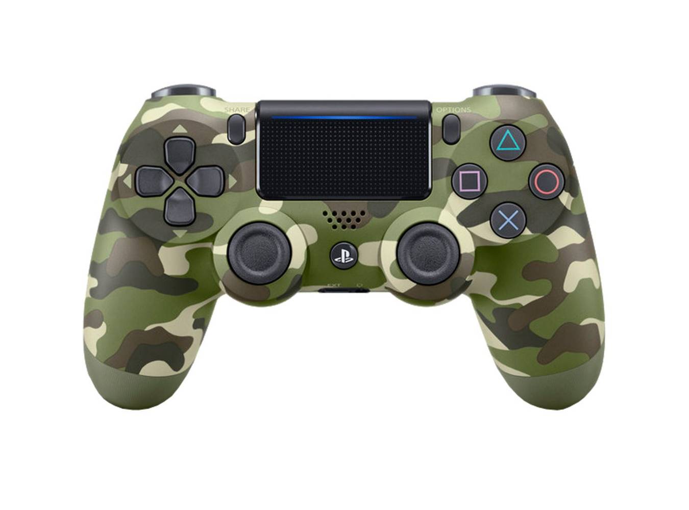 Sony control dualshock ps4 verde camuflado (1 u)