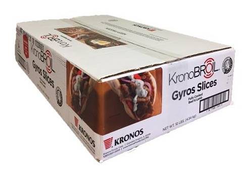 Kronobroil Gyros Slices (160 oz)