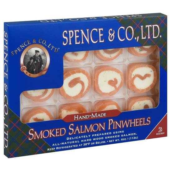 Spence & Co. Ltd. Smoked Salmon Pinwheels