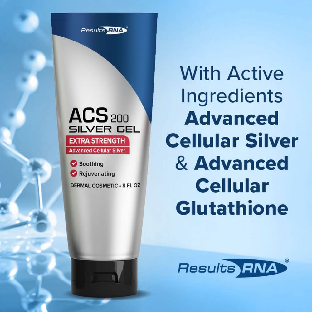 Results RNA Acs 200 Extra Strength Silver Glutathione Gel Delivery Near Me  | Order Online