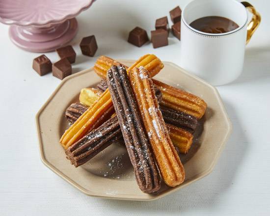 ハーフ&ハーフ✨dipチョコソース Half&Half Dipped in Chocolate Sauce