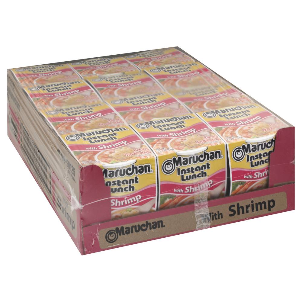 Maruchan Instant Lunch With Shrimp Ramen Noodle Soup (1.73 lbs)