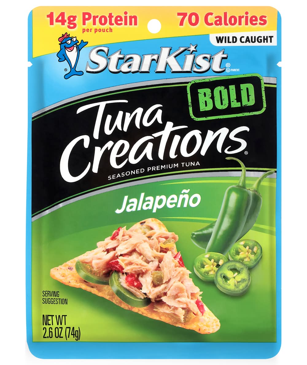 StarKist Tuna Creations Bold Jalapeno Seasoned Tuna (2.6 oz)