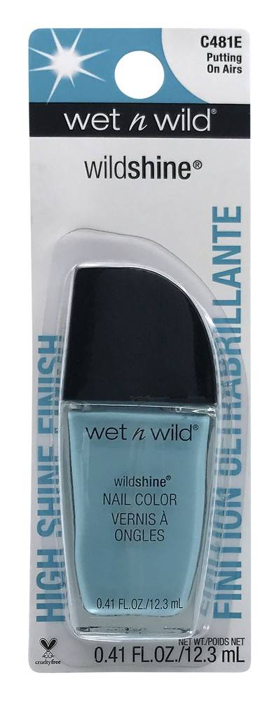 wet n wild C481e Putting on Airs Wildshine Nail Polish (1.8 oz)