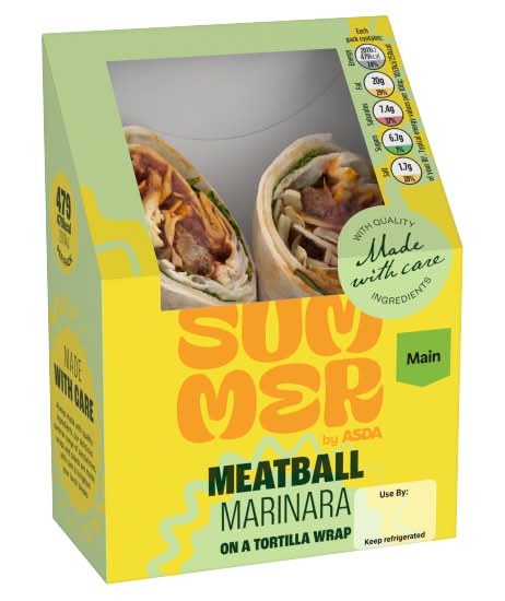 ASDA Summer Tortilla Wrap Delivery Near Me | Order Online | Uber Eats