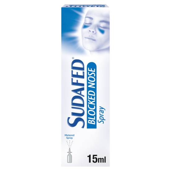 Sudafed Blocked Nose Spray (15ml)