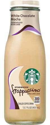 Starbucks Chilled Coffee Drink, White Chocolate Mocha 13.7oz Bottle