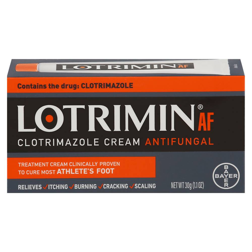 Lotrimin Af Clotrimazole Cream Antifungal (1.1 oz)