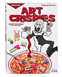 Art the Clown Crispies Cereal Box Sign - Terrifier (12 Inches)