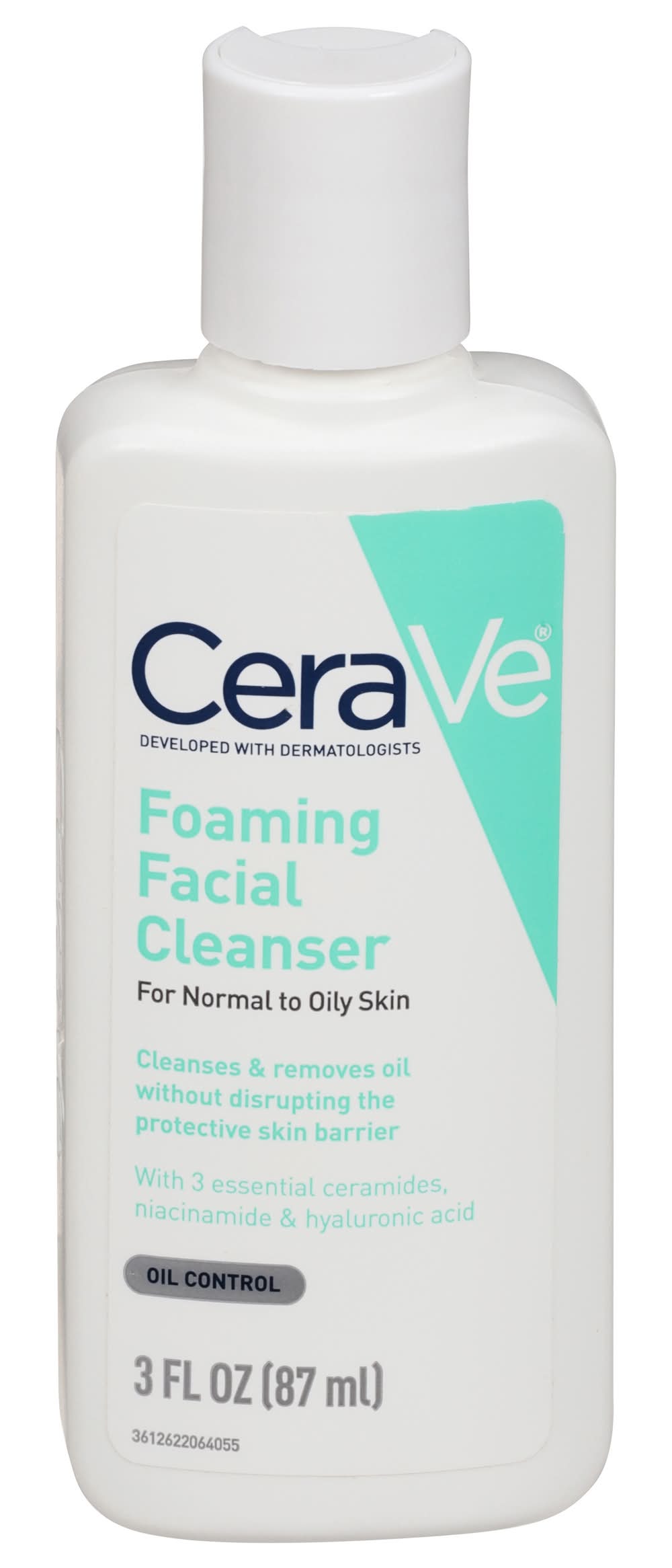 CeraVe Oil Control Foaming Face Cleanser (3 fl oz)