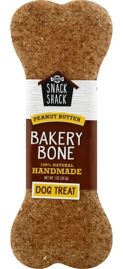 Cosmo's Snack Shack Bakery Bone Peanut Butter Dog Treat