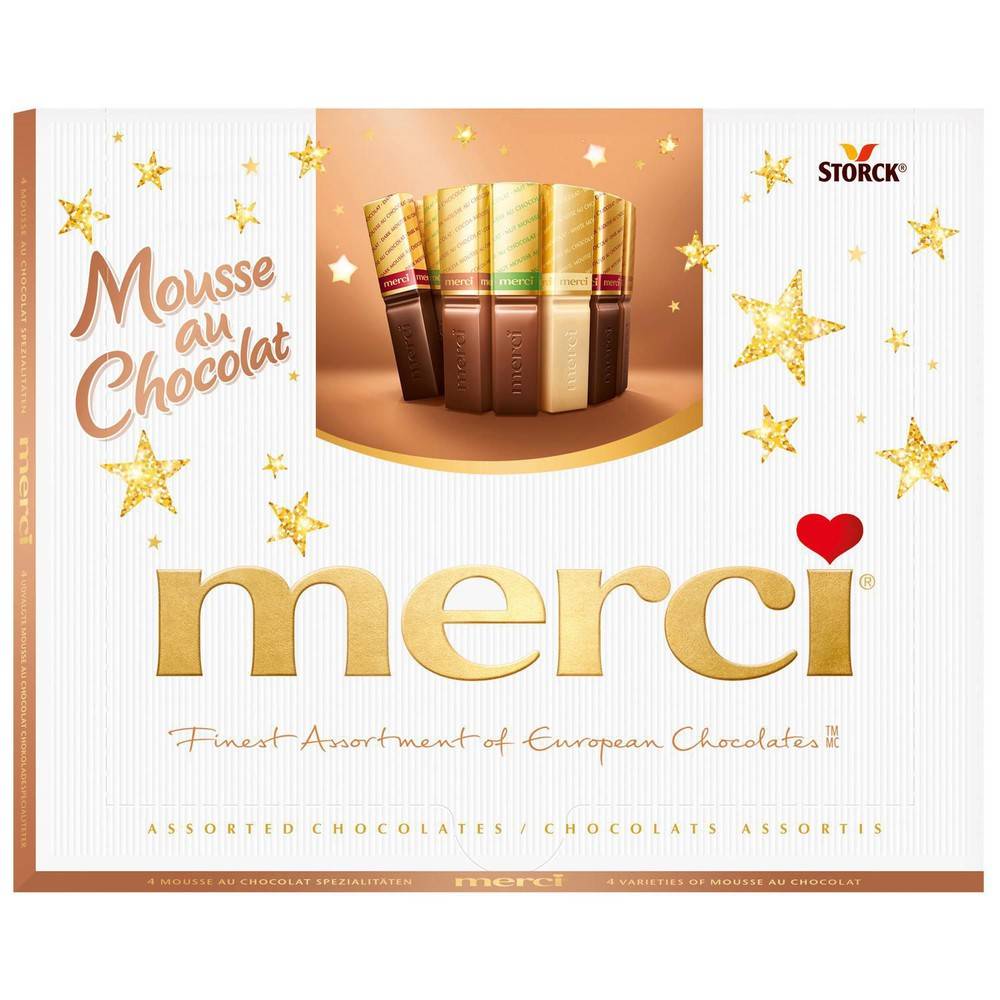 Merci Mousse Finest Assortment Of European Chocolates (210 g)