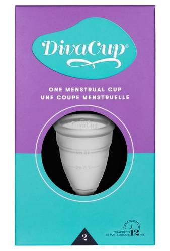 DivaCup Reusable Menstrual Cup Model 2 Heavy Flow (491 g)