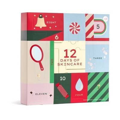 Skincare Advent Calendar Gift Set – 12pc