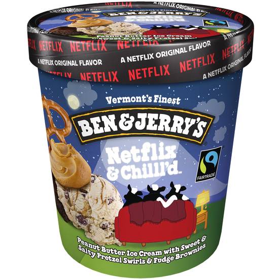 Ben & Jerry's Netflix & Chilll'd Ice Cream Pint, 16 OZ