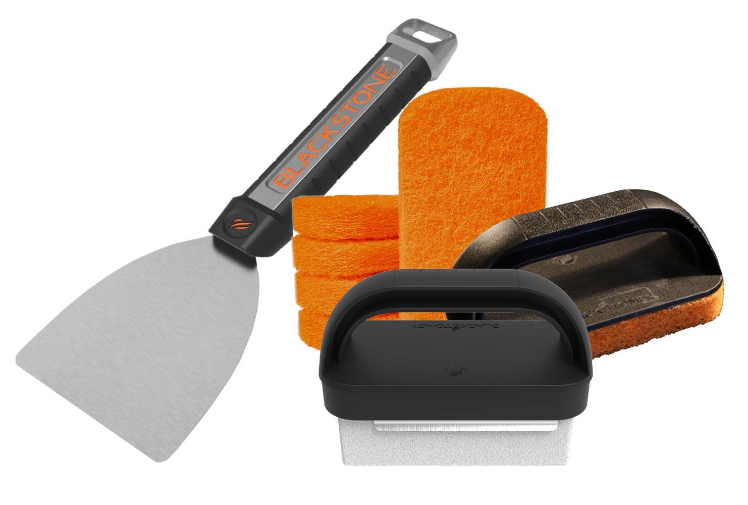 Blackstone Culinary 10-Piece Cleaning Kit with Pumice Grill cleaning block with 4-in with Scraper Blade | 5323
