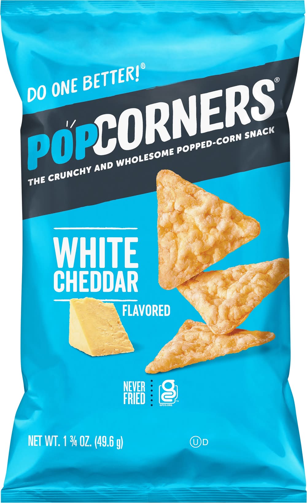 PopCorners Popped-Corn Snacks, White Cheddar (1.8 oz)