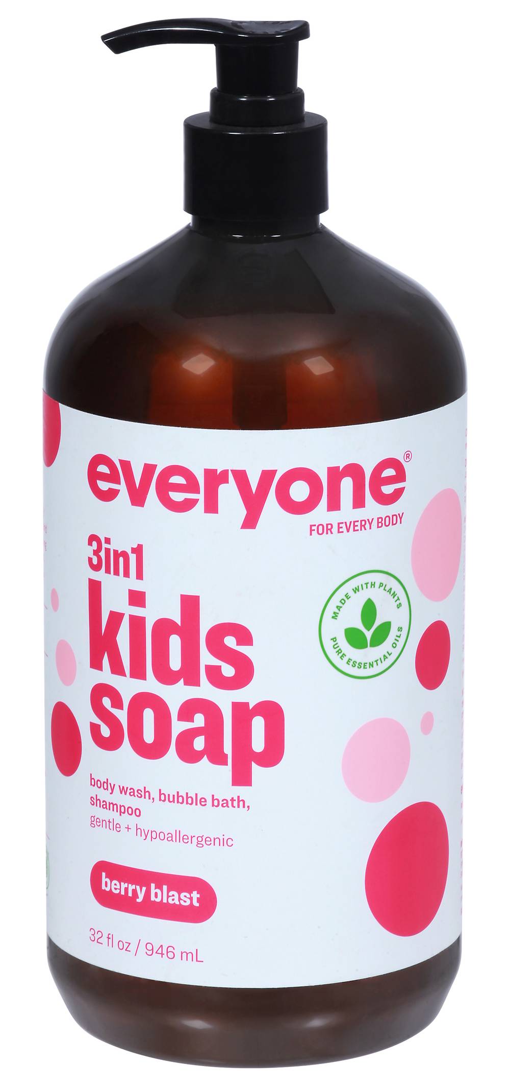 Everyone 3 In 1 Kids Soap, Berry Blast