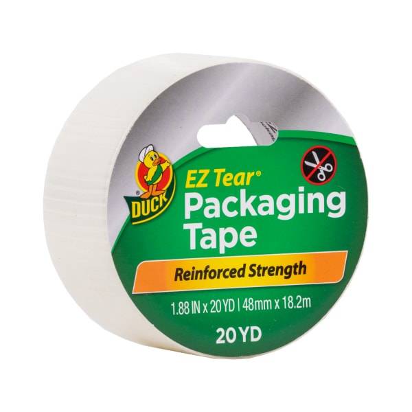 Duck® Brand EZ Tear® Packing Tape - Non-transparent, 1.88 in. x 20 yd.