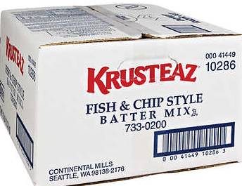 Krusteaz Fish & Chip Batter - 25 lbs (1 Unit per Case)