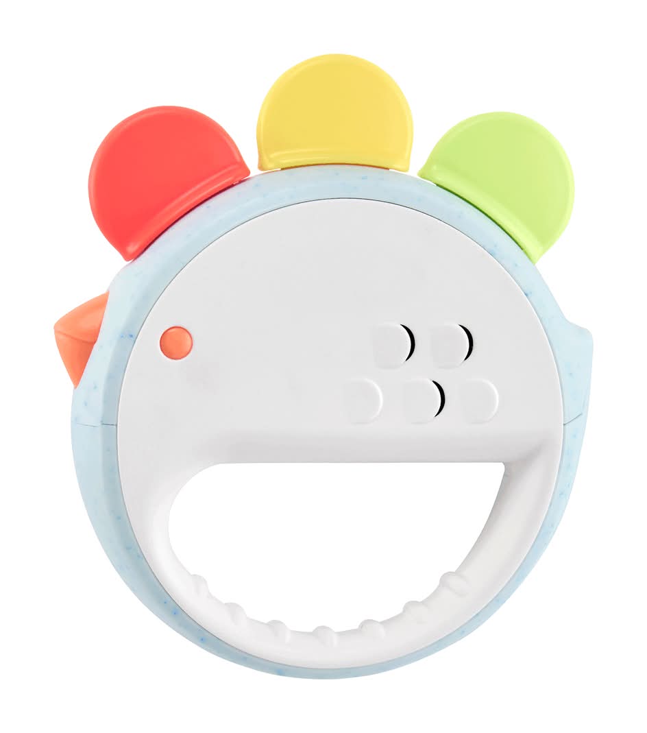 Farmstand Feelin' Clucky Musical Tambourine Baby Toy - Multi - One Size