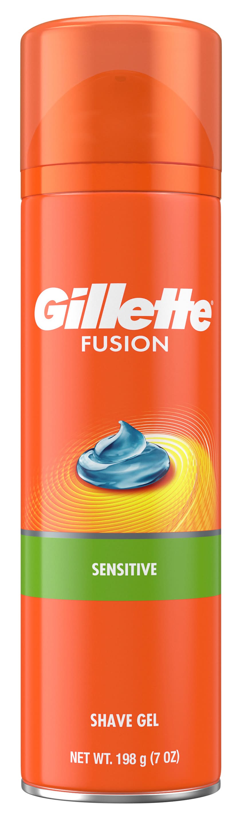 Gillette Fusion 5 Ultra Sensitive Shave Gel For Men With Aloe Vera