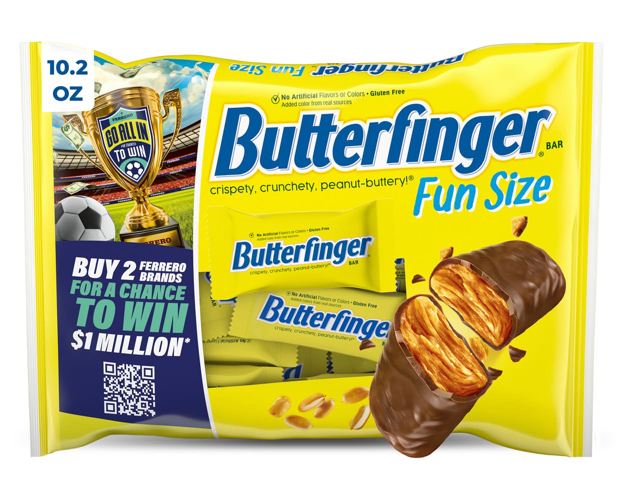 Butterfinger Crispety Crunchety Peanut Buttery Bar Fun Size (10.2 oz)
