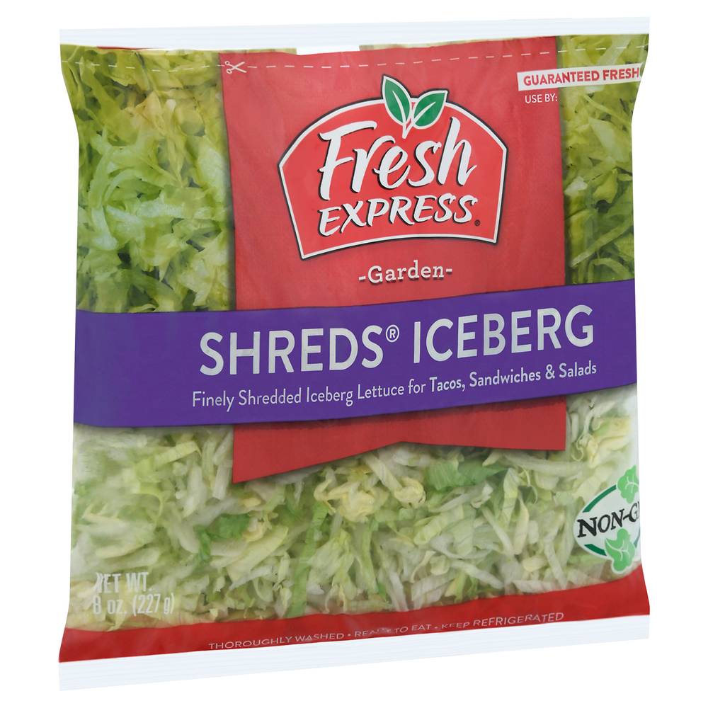 Fresh Express Garden Shreds Iceberg Salad (8 oz)