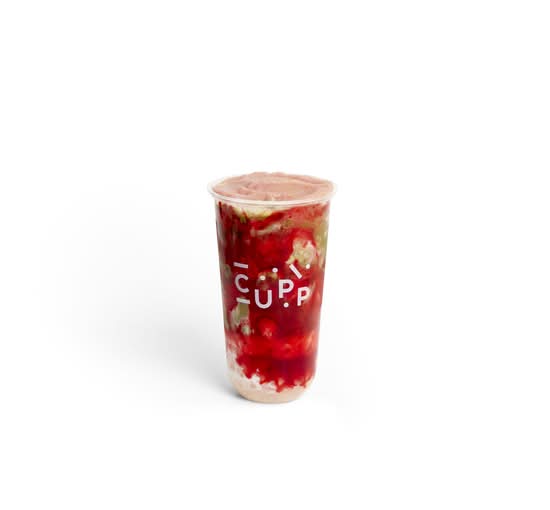 Triple Strawberry Matcha