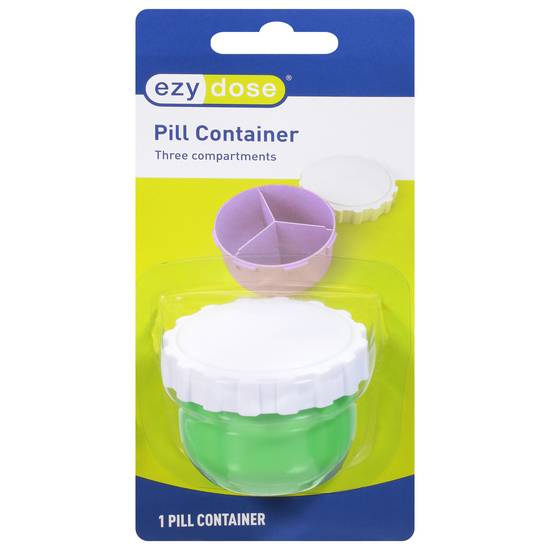Ezy Care Three Compartments Pill Container