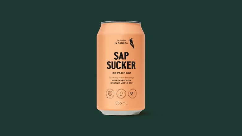 Sapsucker The Peach One Sparkling Water